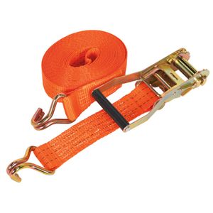 Sealey Ratchet Tie Down 50mm x 6mtr Polyester Webbing 3000kg Load Test - TD3006J