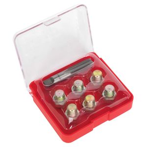 Sealey Oil Drain Plug Thread Repair Set - M13 - VS613