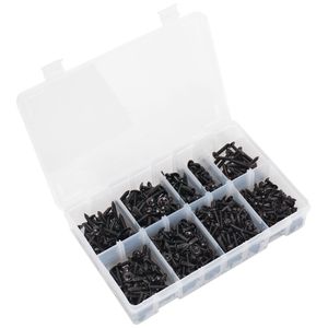 Sealey Self Tapping Screw Assortment 700pc Flanged Head BS 4174 - AB066STBK