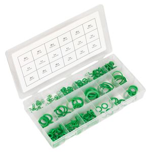 Sealey Air Conditioning Rubber O-Ring Assortment 225pc - ACOR225