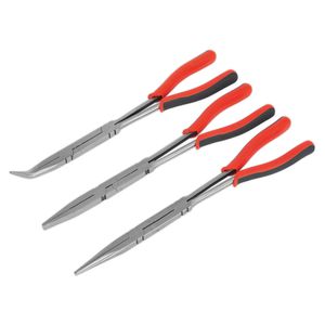Sealey Double Joint Pliers Set 3pc Long Reach 335mm