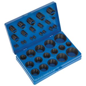 Sealey Rubber O-Ring Assortment 407pc Imperial - BOR407