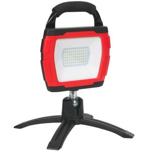 Sealey Rechargeable 360&deg; Floodlight 36W SMD LED Portable Red Lithium-ion