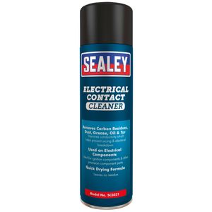 Sealey Electrical Contact Cleaner 500ml Pack of 6 - SCS021