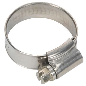 Sealey Hose Clip Stainless Steel Ø22-32mm Pack of 10 - SHCSS0X