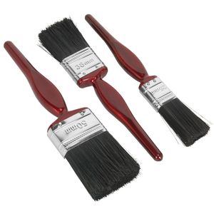 Sealey General Purpose Paint Brush Set 3pc - SPBS3
