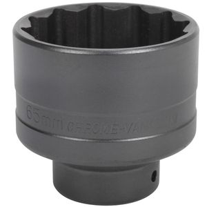 Sealey Impact Socket 65mm 12-Point 3/4&quot;Sq Drive - SX0150
