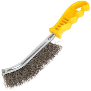 Sealey Wire Brush Stainless Steel Plastic Handle - WB05Y