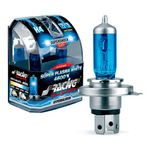 Simoni Racing Super Plasma White Headlamp Bulbs 4600K Colour