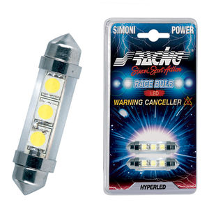 Simoni Racing Festoon Bulbs, 3 LED, CANBUS Compatible