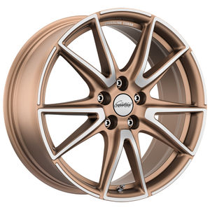Speedline Corse SL6 Vettore Alloy Wheels In Bronze Matt Diamond Cut Set Of 4