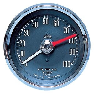Smiths Classic Tachometer With Adjustable Red Line