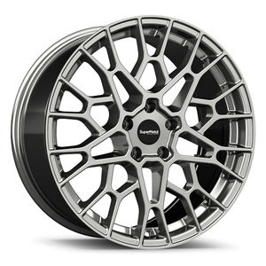 SuperMetal Cell Alloy Wheels In Hyper Silver Set Of 4