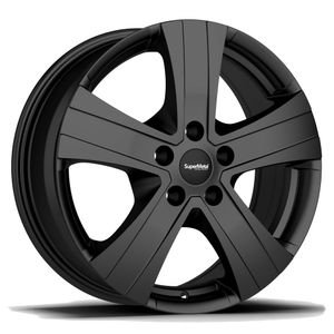 SuperMetal Hammer Alloy Wheels In Matt Black Set Of 4