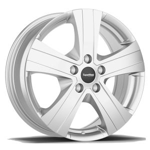 SuperMetal Hammer Alloy Wheels In Silver Set Of 4