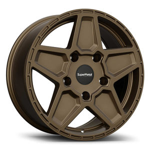 SuperMetal Rocket Alloy Wheels In Ultra Matt Bronze Set Of 4