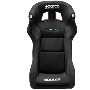 Sparco Circuit II QRT Fibreglass Seat With Custom Back Wrap