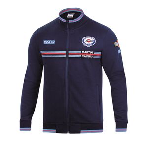 Sparco Martini Racing Full Zip Sweatshirt
