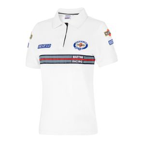 Sparco Martini Racing Womens Embroidered Polo Shirt