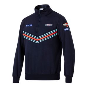 Sparco Martini Racing Half Zip Sweatshirt