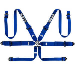 Sparco Competition H-3+2 6 Point Steel FHR Harness