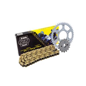 Triple S Gold O-Ring Chain & Sprocket Kit