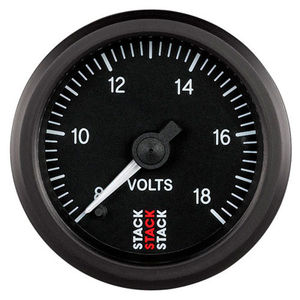Stack Professional Battery Voltmeter Gauge