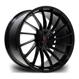 Stuttgart SF16 Alloy Wheels In Satin Black Set Of 4