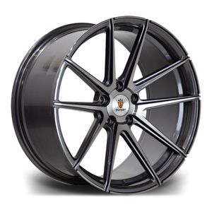 Stuttgart ST9 Alloy Wheels In Gunmetal Polished Set Of 4
