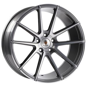 Stuttgart ST9 Alloy Wheels in Gunmetal Machined Set of 4
