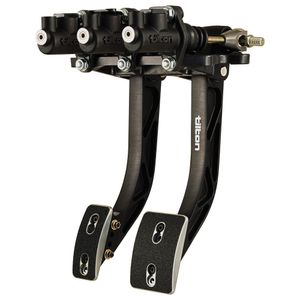 Tilton 600 Series Top Mount Overhung 2 Pedal Lightweight Assembly – Forged Pedals