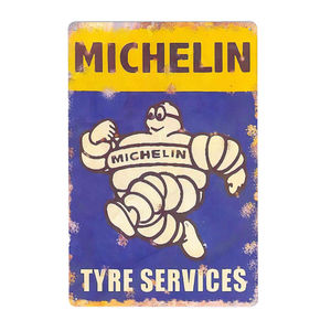 Demon Tweeks Vintage Metal Sign - Michelin Tyre Services