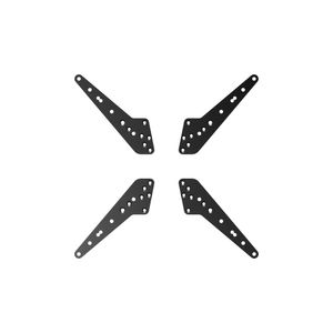 Trak Racer Monitor Stand Extension Brackets For Large VESA Mount Monitors
