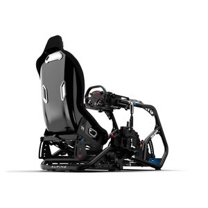 Trak Racer Alpine Racing TRX Sim Racing Cockpit - Black
