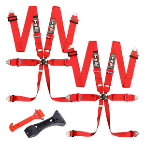 TRS Magnum 6 Point Harness Rally Pack With FREE Safety Hammer