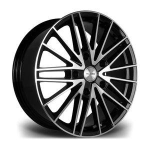 Riviera RTS Alloy Wheels In Black Polished Face Set Of 4