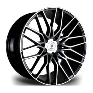 Stuttgart ST8 Alloy Wheels In Black Polished Set Of 4
