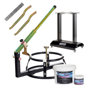 Warrior DIY Motorcycle Tyre Fitting Package 10 - Changer/Levers/Balancer/Lube/Weights