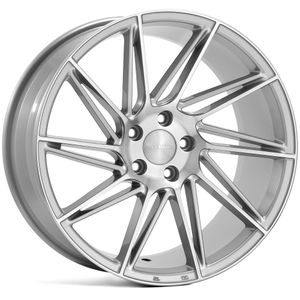 Veemann V-FS26 Alloy Wheels In Silver Machined Set Of 4