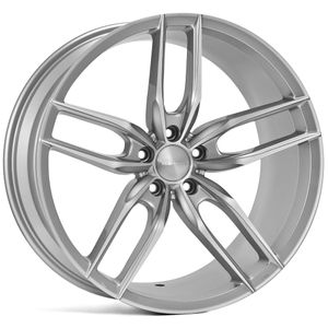 Veemann V-FS28 Alloy Wheels In Silver Machined Set Of 4