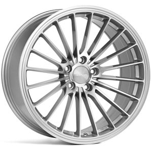 Veemann V-FS36 Alloy Wheels In Silver Machined Set Of 4