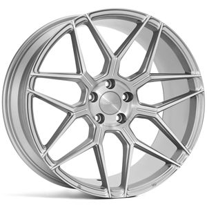 Veemann V-FS38 Alloy Wheels In Silver Machined Set Of 4