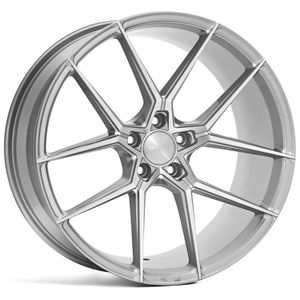 Veemann V-FS39 Alloy Wheels In Silver Machined Set Of 4