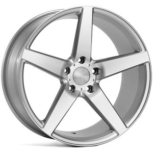 Veemann V-FS8 Alloy Wheels In Silver Machined Set Of 4