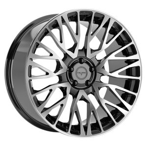 Velare VLR01 Alloy Wheels In Diamond Black With Machined Face Set Of 4