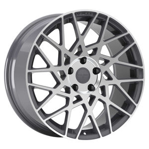 Velare VLR03 Alloy Wheels In Platinum Grey With Machined Face Set Of 4