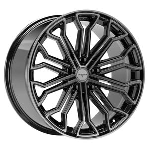Velare VLR04 Alloy Wheels In Diamond Black With Machined Face Set Of 4