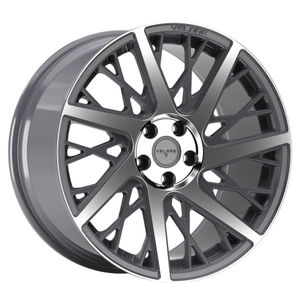 Velare VLR05 Alloy Wheels In Platinum Grey With Machined Face Set Of 4