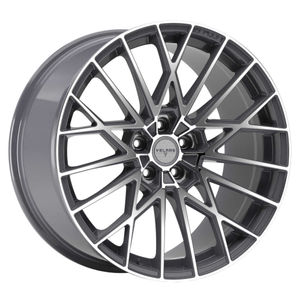 Velare VLR07 Alloy Wheels In Platinum Grey With Machined Face Set Of 4
