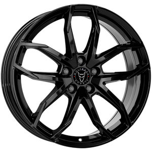 Wolfrace Wheels Lucca Alloy Wheels In Diamond Black Set Of 4